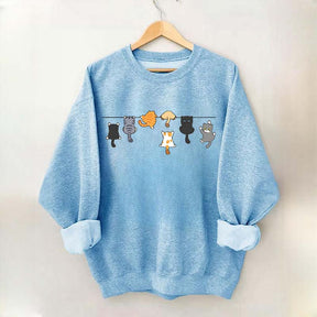 Cat Peeking Lover Sweatshirt