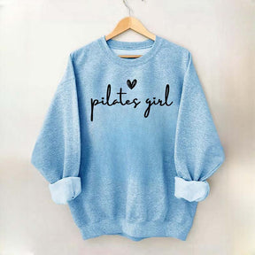 Yoga Workout Cute Pilates Girl Sweatshirt