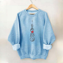 Heart Chakra Yoga Meditation Sweatshirt