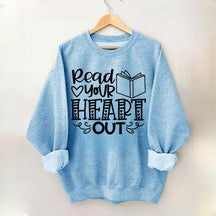 Read Your Heart Out Teacher Sweatshirt
