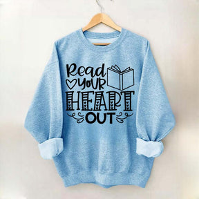 Read Your Heart Out Teacher Sweatshirt