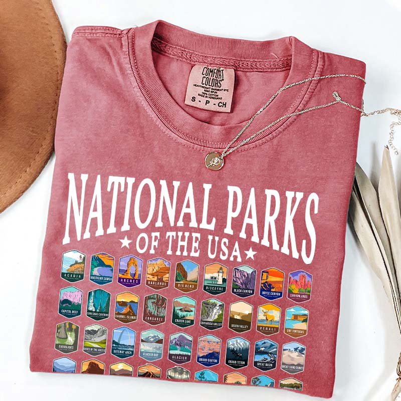 National Parks US Outdoor Lover T-Shirt