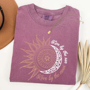 Womens Moon and Sun T-Shirt