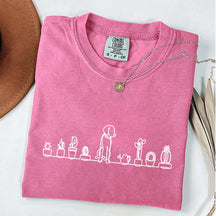 Dog and Plant Lady T-Shirt