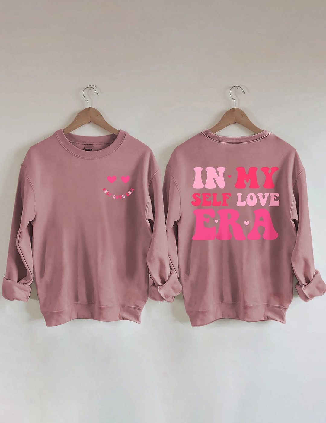 In My Self Love ERA 2-seitig bedrucktes Sweatshirt