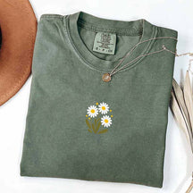 Minimal Flower Daisy T-Shirt
