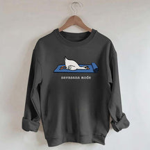 Silly Goose Yoga Savasana Mode Sweatshirt