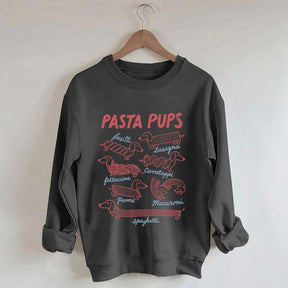 Comfort Colors Pasta Pups Dog Sweatshirt