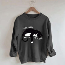 This Cat Needs To Sleep Sweatshirt