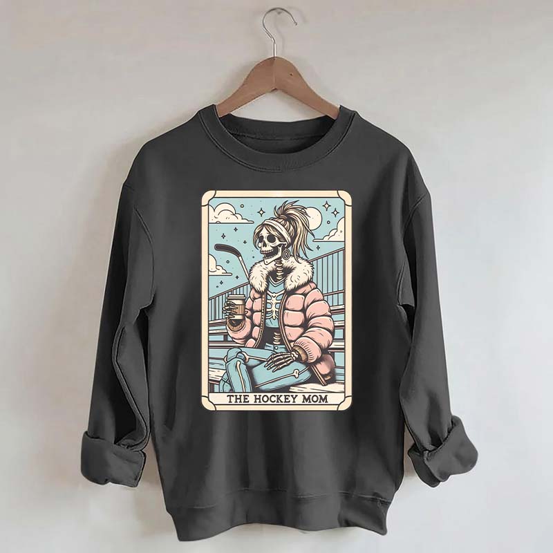 Tarot Card Hockey Mom Sweatshirt