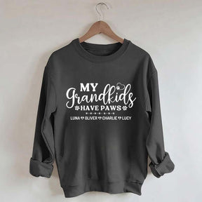 Personalized Fur Grandma Dog Sweatshirt