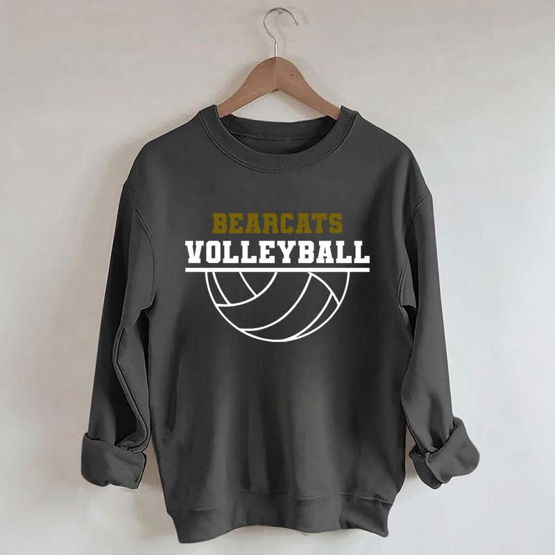 Custom Your Text Volleyball Sweatshirt