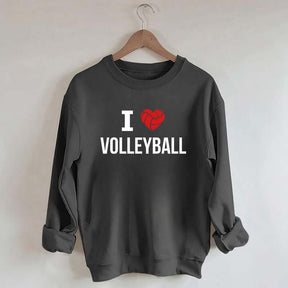 I love Volleyball Sweatshirt