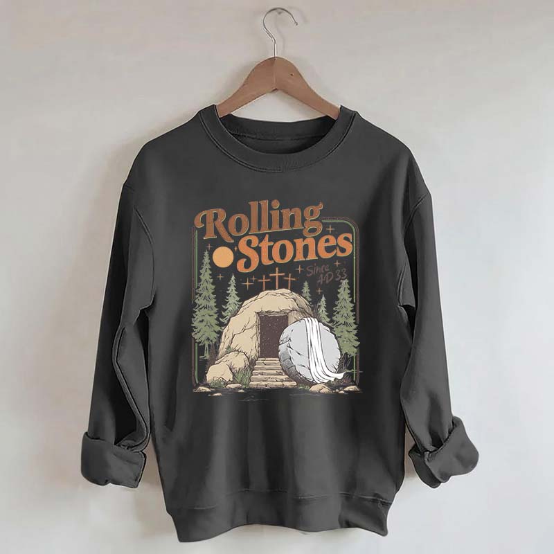 Comfort Colors Rolling Stones Easter Sweatshirt