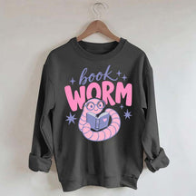 Book Worm Trendy Reading Sweatshirt