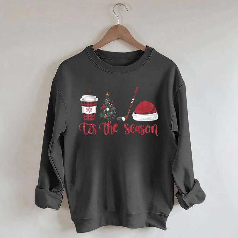 Christmas Hockey Lover Sweatshirt