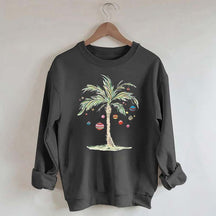 Christmas Palm Tree Sweatshirt