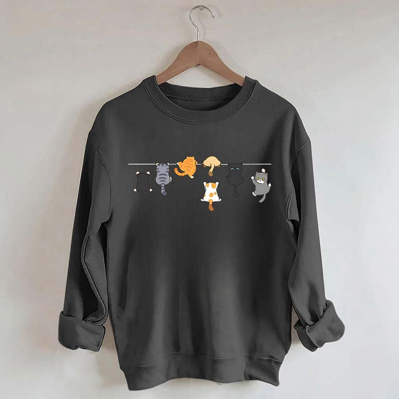 Cat Peeking Lover Sweatshirt
