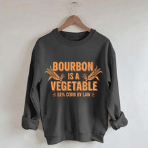 Funny Bourbon 51% Corn by Law Whiskey Sweatshirt