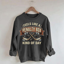 Funny Hockey Mom Festive Sports Sweatshirt