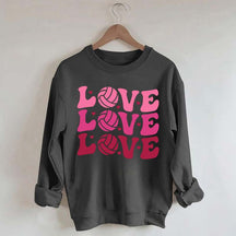 Volleyball Valentine's Day Sweatshirt