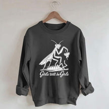 Girls Will Be Girls Graphic Sweatshirt