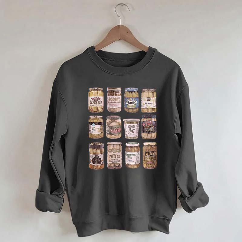 Vintage Canned Pickles Sweatshirt