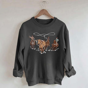 Comfort Colors Western Cowboy Sweatshirt
