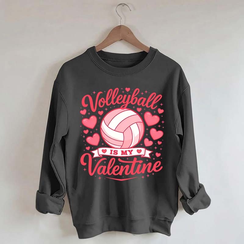Volleyball Valentine Sweatshirt