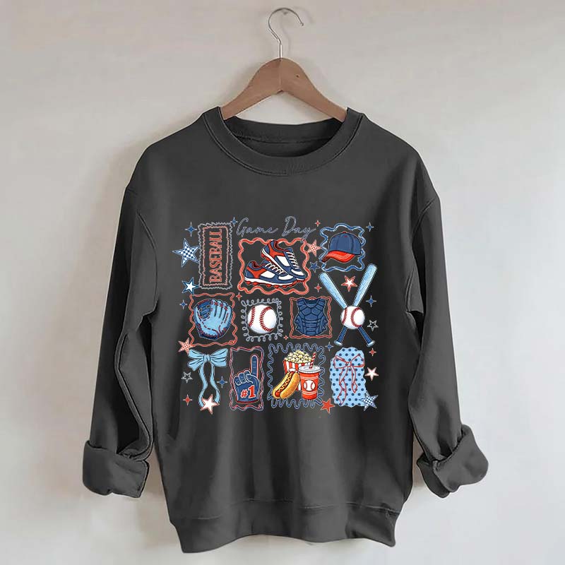 Baseball Game Day Season Lover Sweatshirt