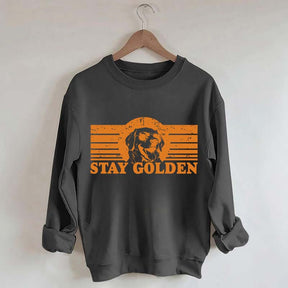 Stay Golden Comfort Colors Sweatshirt