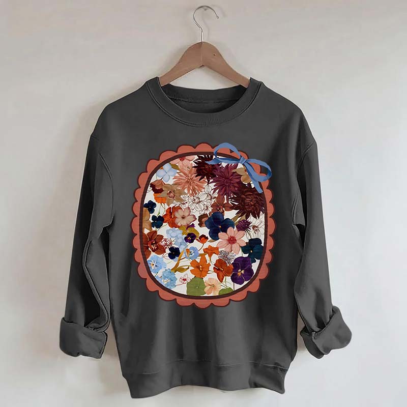 Boho Wildflowers Fantasy Sweatshirt