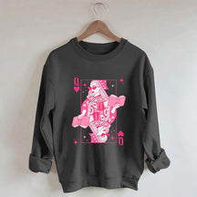 Retro Bookish Queen Sweatshirt
