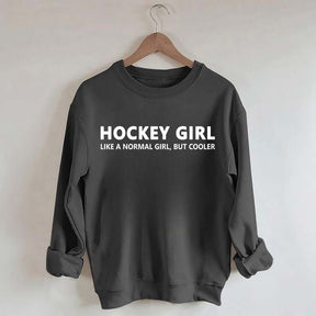 Ice Hockey Daughter Girl Sweatshirt