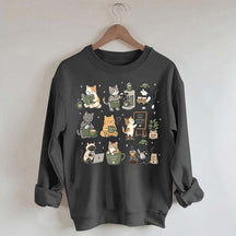 Coffee Cats Catpuccino Sweatshirt