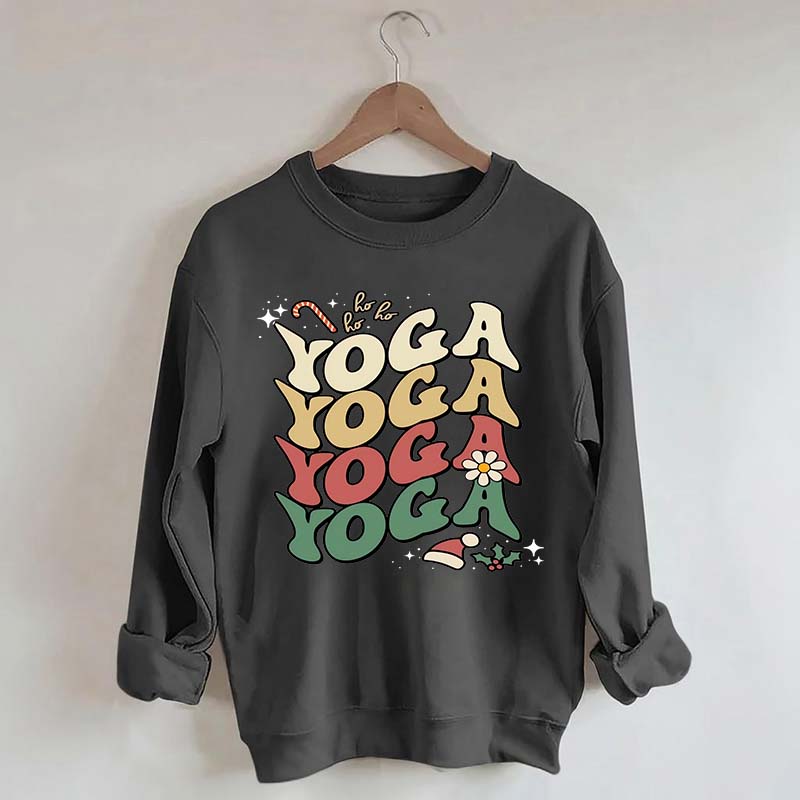 Yoga Christmas Instructor Sweatshirt