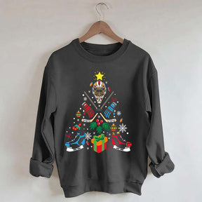 Sport Xmas Hockey Christmas Sweatshirt