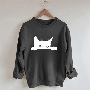 Cute Black Cat Owner Sweatshirt