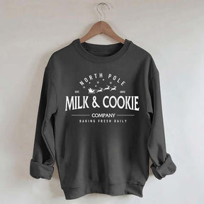 North Pole Milk and Cookie Co Sweatshirt