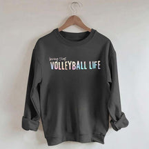 Cool Volleyball Player Sweatshirt