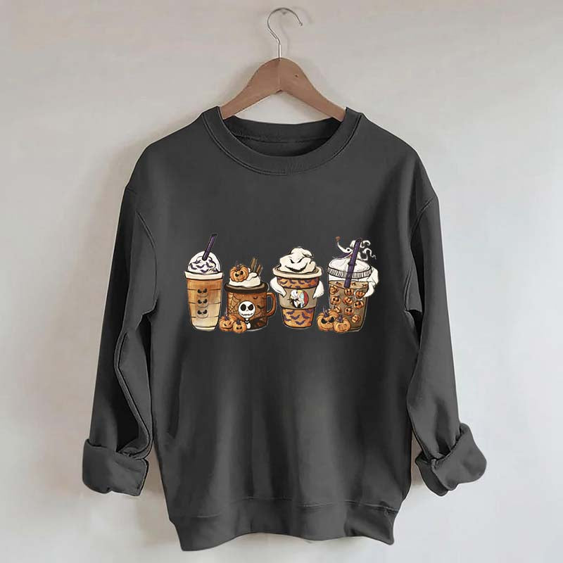 Nightmare Before Coffee  Halloween Sweatshirt