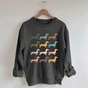 Wiener Dog Dachshund Mama Sweatshirt