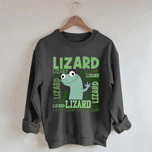 Lizard Lizard Funny Gecko Sweatshirt