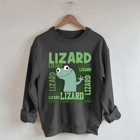 Lizard Lizard Funny Gecko Sweatshirt