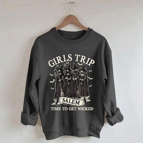 Retro Girls Trip Salem Sweatshirt