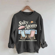 Salty Moms Beach Club Sweatshirt