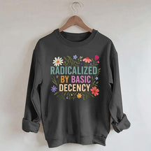 Progressive Floral Political Sweatshirt