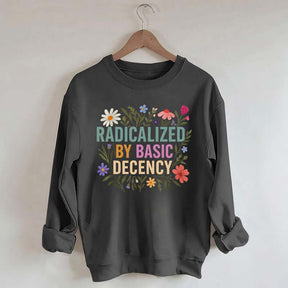 Progressive Floral Political Sweatshirt