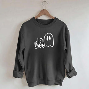 Cute Hey Boo Halloween Sweatshirt