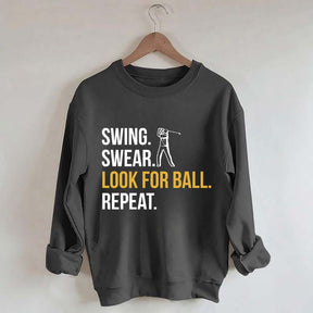 Swing Swear Look For Ball Repeat Sweatshirt